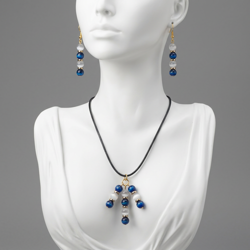 Cats eye bead drop set